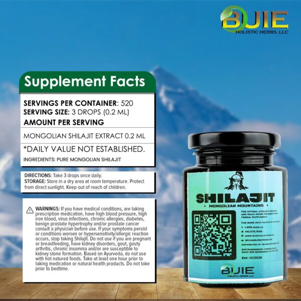 Authentic Mongolian Shilajit